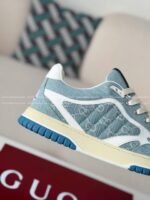 Gucci Re-Web Denim Sneakers - Image 10