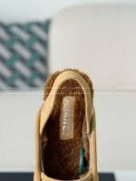 Chanel 25A Flat-Soled Pull-On Furry Shoes - Image 9