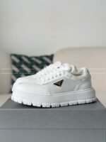 Prada Thick Sole Leather Shoes - Image 2