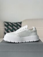 Prada Thick Sole Leather Shoes - Image 4