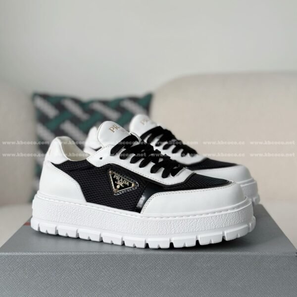 Prada Thick Sole Leather Shoes