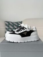 Prada Thick Sole Leather Shoes - Image 2