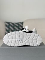 Prada Thick Sole Leather Shoes - Image 5