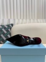 Prada 2025ss autumn suede high heels / heel height: 7.5cm - Image 10