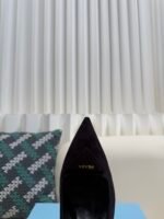 Prada 2025ss autumn suede high heels / heel height: 7.5cm - Image 14