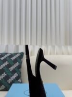 Prada 2025ss autumn suede high heels / heel height: 7.5cm - Image 12