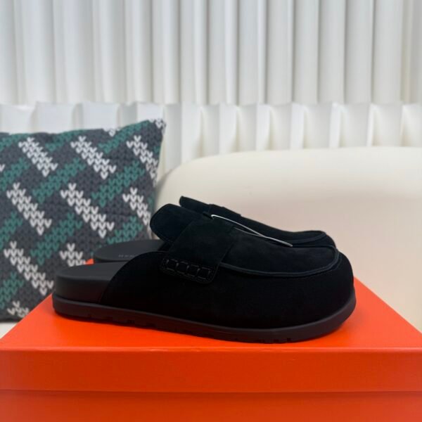 Hermès half-top Birkenstock slippers