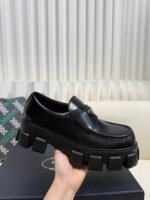 Prada height increasing leather shoes - Image 12