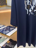 FENDI letter printed embroidered short sleeved shirt - Image 5