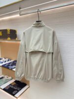 MIUMIU autumn and winter new stand up collar loose long sleeved jacket - Image 2