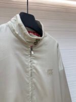 MIUMIU autumn and winter new stand up collar loose long sleeved jacket - Image 8