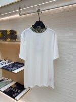 DIOR Jacquard Art Thread Short Sleeve T-shirt