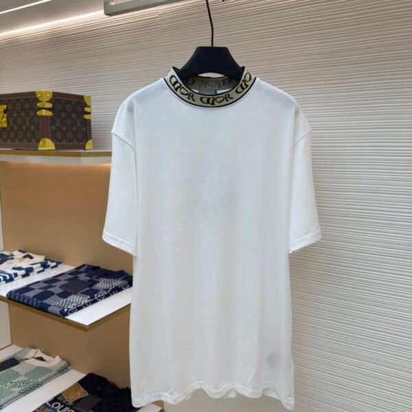 DIOR Jacquard Art Thread Short Sleeve T-shirt