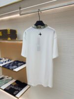 DIOR Jacquard Art Thread Short Sleeve T-shirt - Image 2