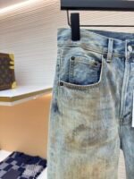 Acne Studios dirty, ink splattered, ripped jeans - Image 4