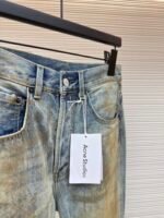 Acne Studios dirty, ink splattered, ripped jeans - Image 9