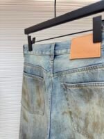 Acne Studios dirty, ink splattered, ripped jeans - Image 8