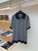Dior jacquard wool polo shirt