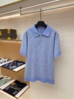 Dior Jacquard Woolen Polo Shirt