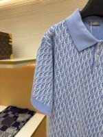 Dior Jacquard Woolen Polo Shirt - Image 4