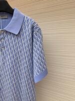 Dior Jacquard Woolen Polo Shirt - Image 5