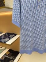Dior Jacquard Woolen Polo Shirt - Image 6