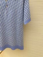 Dior Jacquard Woolen Polo Shirt - Image 7
