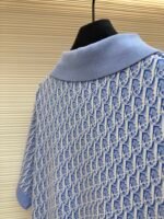 Dior Jacquard Woolen Polo Shirt - Image 9