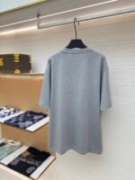 DIOR Water soluble Embroidered Logo Short Sleeve - Image 2