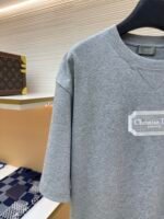 DIOR Water soluble Embroidered Logo Short Sleeve - Image 7