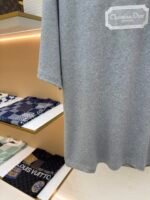 DIOR Water soluble Embroidered Logo Short Sleeve - Image 5