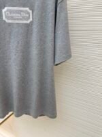 DIOR Water soluble Embroidered Logo Short Sleeve - Image 4