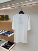 DIOR water-soluble embroidered logo short sleeves - Image 2