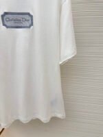 DIOR water-soluble embroidered logo short sleeves - Image 7