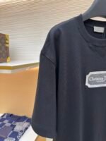 DIOR Water soluble Embroidered Logo Short Sleeve - Image 4