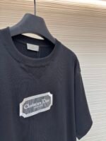 DIOR Water soluble Embroidered Logo Short Sleeve - Image 8