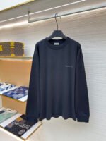 Dior grass print pullover hoodie