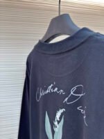 Dior grass print pullover hoodie - Image 3