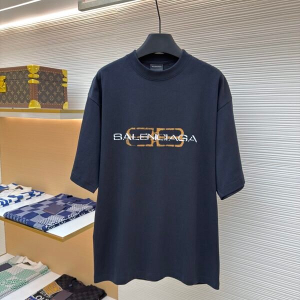 Balenciaga vintage letter printed T-shirt