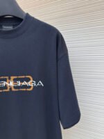 Balenciaga vintage letter printed T-shirt - Image 8