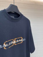 Balenciaga vintage letter printed T-shirt - Image 5