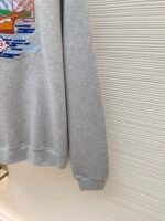 LOUIS VUITTON Fishing Embroidered Round Neck Hoodie - Image 5