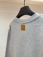 LOUIS VUITTON Fishing Embroidered Round Neck Hoodie - Image 3