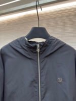 FENDI Black High Tech Cloth Decorative Jacket - Image 3