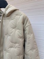 LOUIS VUITTON Embroidery Old Flower Cotton Robe - Image 5