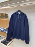 LOUIS VUITTON logo hooded sweatshirt