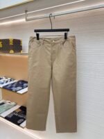 LOUIS VUITTON Bamboo Martin Cloth Pants