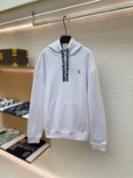 LOUIS VUITTON logo hooded sweatshirt