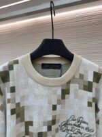 LOUIS VUITTON mosaic jacquard pullover sweater - Image 9