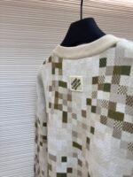 LOUIS VUITTON mosaic jacquard pullover sweater - Image 3